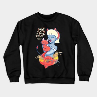 Just an Amazing Girl Who Loves Ramen Crewneck Sweatshirt